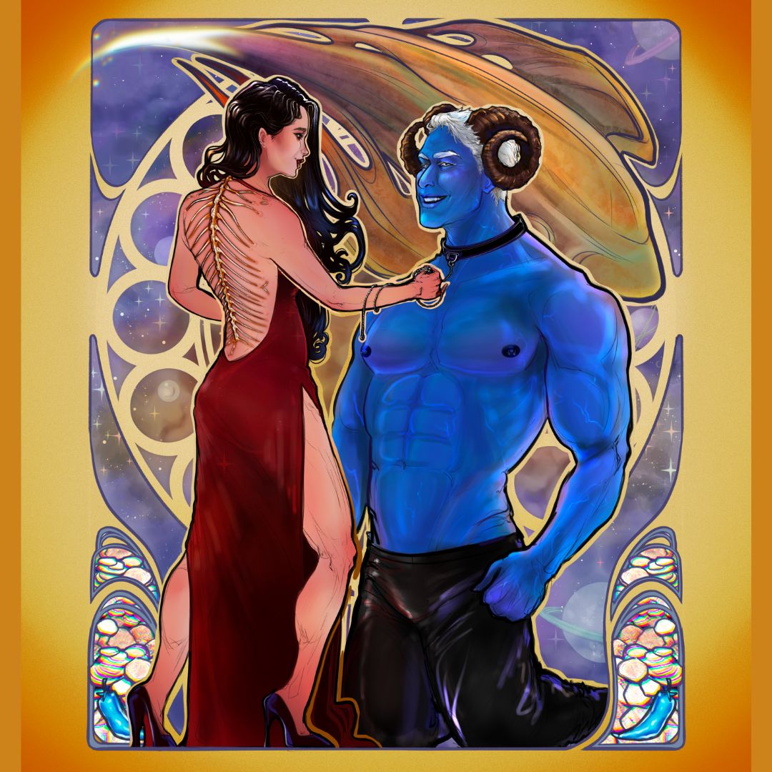 art nouveau smaller chloe art