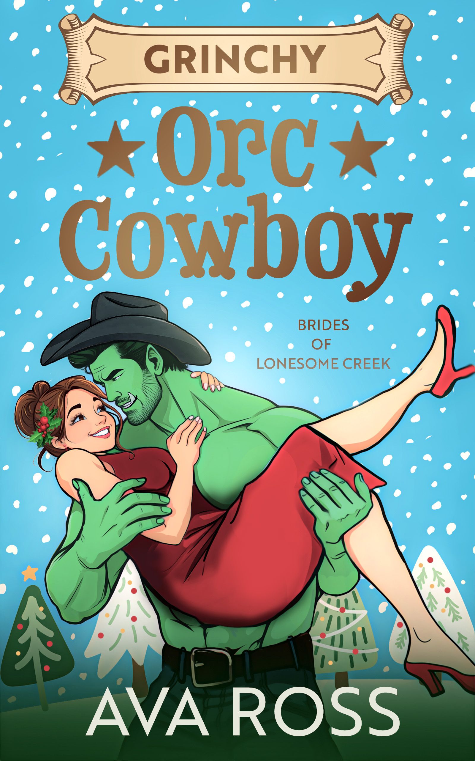 GrinchyOrcCowboy_Rebrand_Standard - Ava Ross